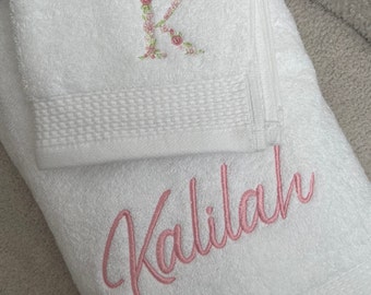 Personalised Bath Towel