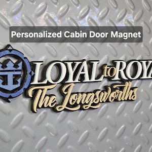 Royal Karibik Loyal Royal Personalisierter Kreuzschiff-Türmagnet