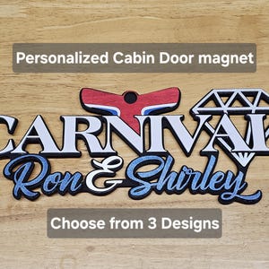 Deurmagneten Carnival Cruise Aanpassen