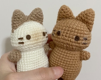 Loafy Cat cute crochet pattern
