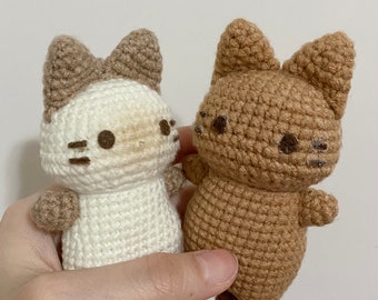 Loafy Cat cute crochet pattern