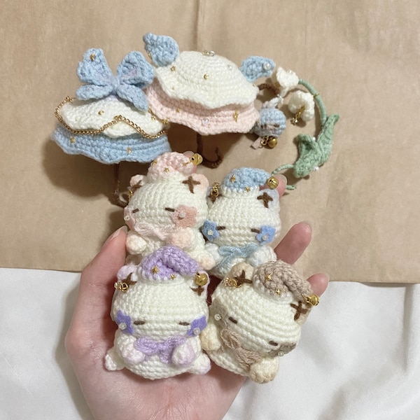Eeepy Cat (+3 accessories) crochet pattern