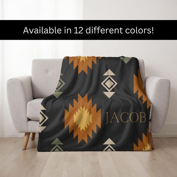 Aztec Blanket Etsy