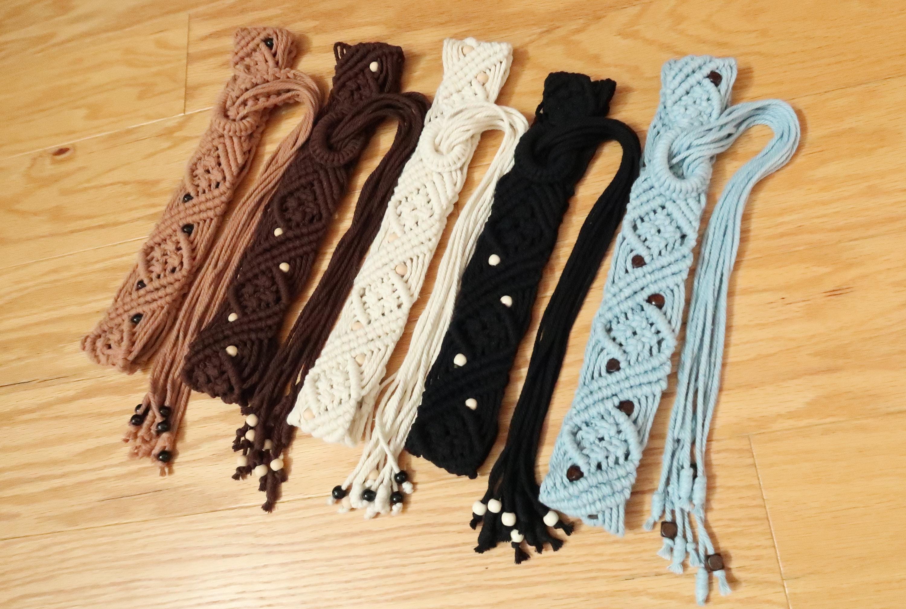 Macrame Belt - Etsy