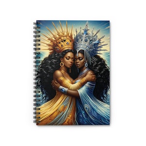 Bloc-notes Yemaya Oshun | Dos Aguas | Journal spirituel | Cahier Ita | | Cadeaux spirituels | Santéria
