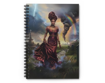 Orisha Oya Spiritual Journal | Libreta De Consulta | Ita Notebook | Santeria | Yoruba | Regla De Ocha | African Deity | Spiritual Gifts