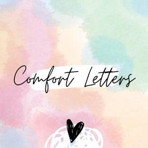 Comfort Character letter