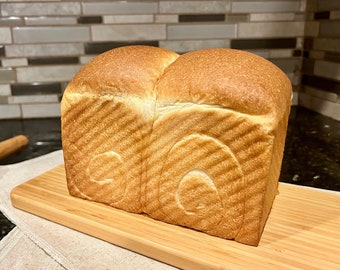 Japanese Hokkaido Milk Bread, Freshly Made Shokupan for Sandwiches or Toast