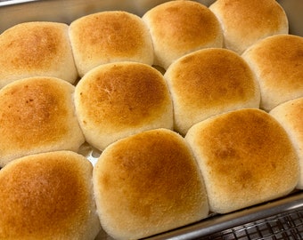 Artisanal Sourdough Pandesal Filipino Dinner Rolls with Breadcrumbs