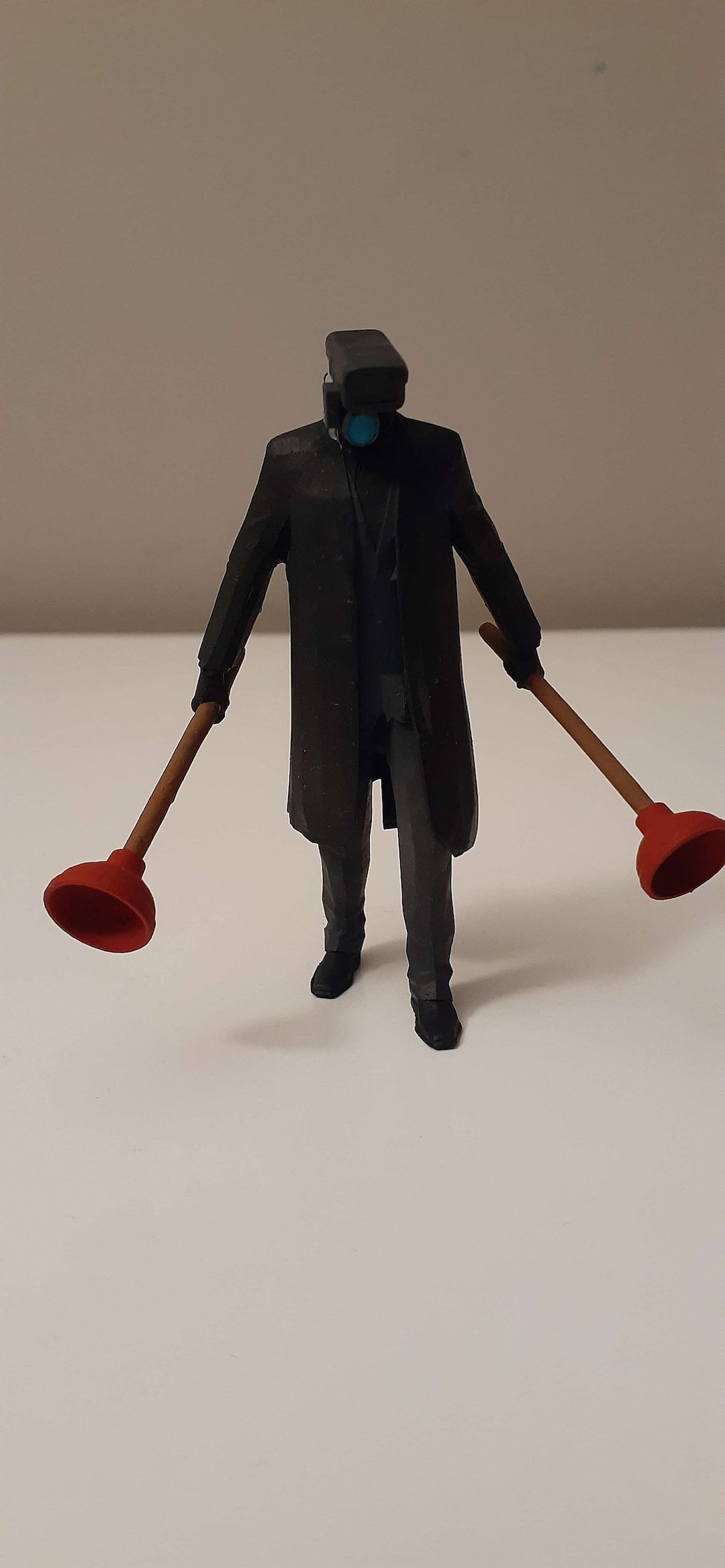 Skibidi Toilet 3-inch Plungerman Miniature - Etsy