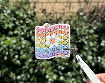 STFUATTDLAGG sticker, romance sticker, vinyl sticker, bookish sticker, kindle sticker