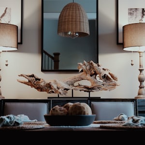 Modern Driftwood Sculpture