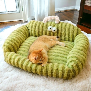 Cat Sofa Bed,Cute Cat Couch,Cat And Dog Couch,Cute Cat And Dog Bed,Dog And Cat Furniture, Pet Bed, Cat Bed, Dog Bed,Pet Furniture,Cat Plush