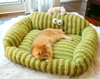 Cat Sofa Bed,Cute Cat Couch,Cat And Dog Couch,Cute Cat And Dog Bed,Dog And Cat Furniture, Pet Bed, Cat Bed, Dog Bed,Pet Furniture,Cat Plush