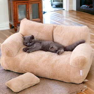 Cat Sofa Bed,Cute Cat Couch,Cat And Dog Couch,Cute Cat And Dog Bed,Dog And Cat Furniture,Pet Bed, Cat Bed, Dog Bed,Pet Furniture,Bed For Cat