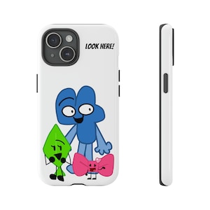 BFDI Fan-Art Phone Tough Cases (Various Models)