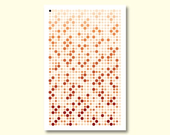 Copper Primes (11"x17" Math Poster)