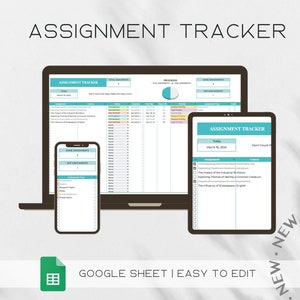 Assignment Tracker | Student Exam Planner | Semester Yearly Journal ...