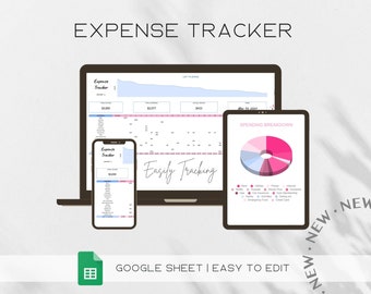 Modelo de orçamento do Planilhas Google, anual e mensal | Planilha Orçamentária Anual | Planejador Financeiro | Conta, dívida, poupança, rastreador personalizável