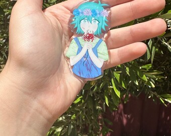 OMORI Basil Keychain Real World - Etsy