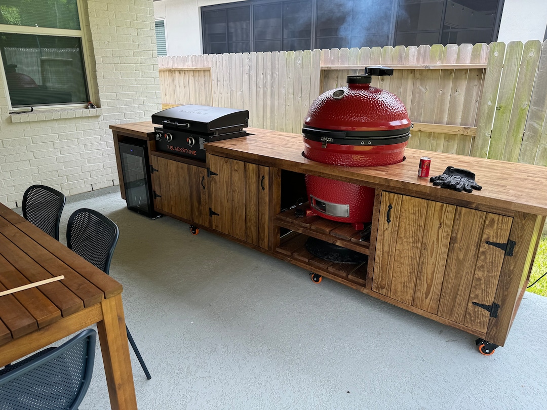 ダイニング　クリオキャビネット　アメリカ Outdoor Kitchen - Etsy