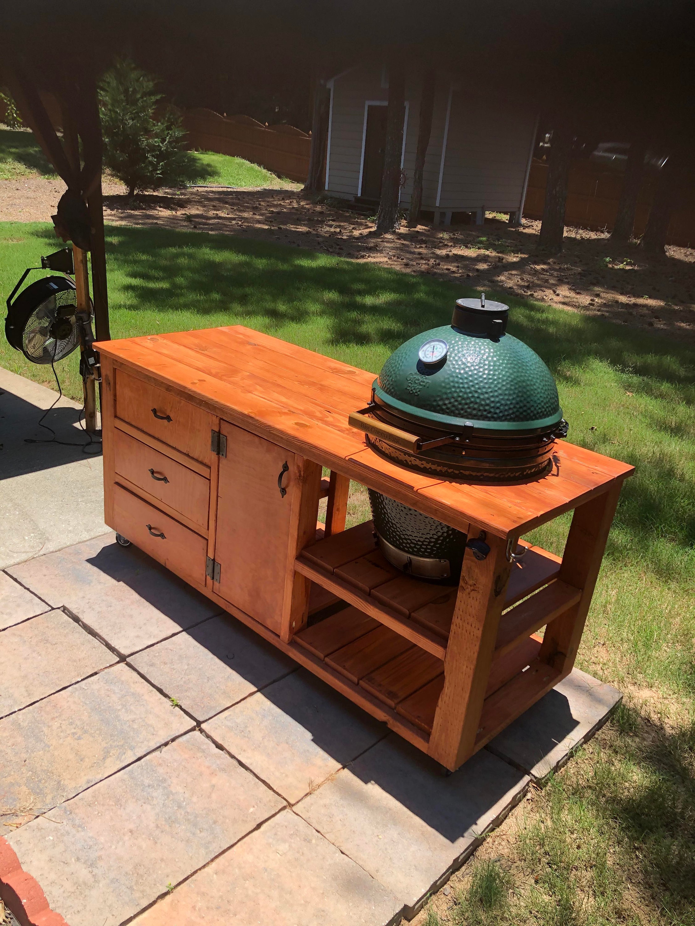 Big Green Egg Table Australia