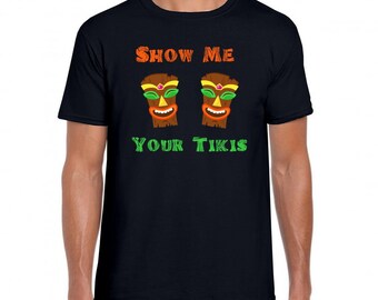 Show Me Your Tikis Unisex Softstyle T-Shirt