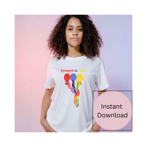 Diverse Women Braid PNG: Unity & Strength Graphic (Digital Download)