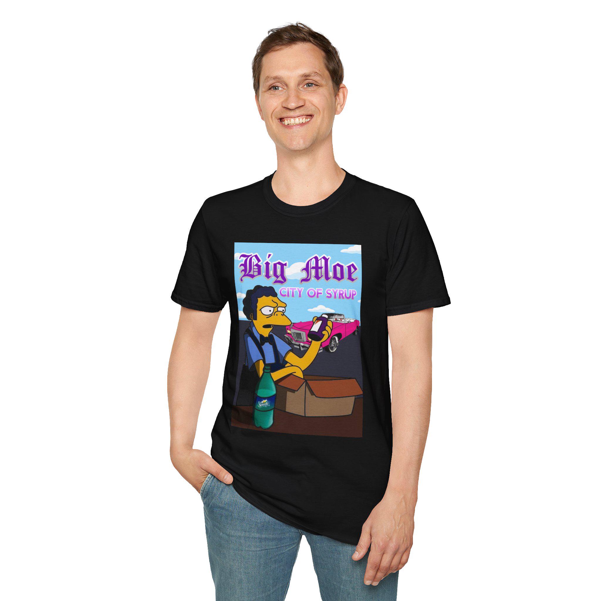 Big Moe City of Syrup T-shirt | H-town Tee | Unisex Softstyle 