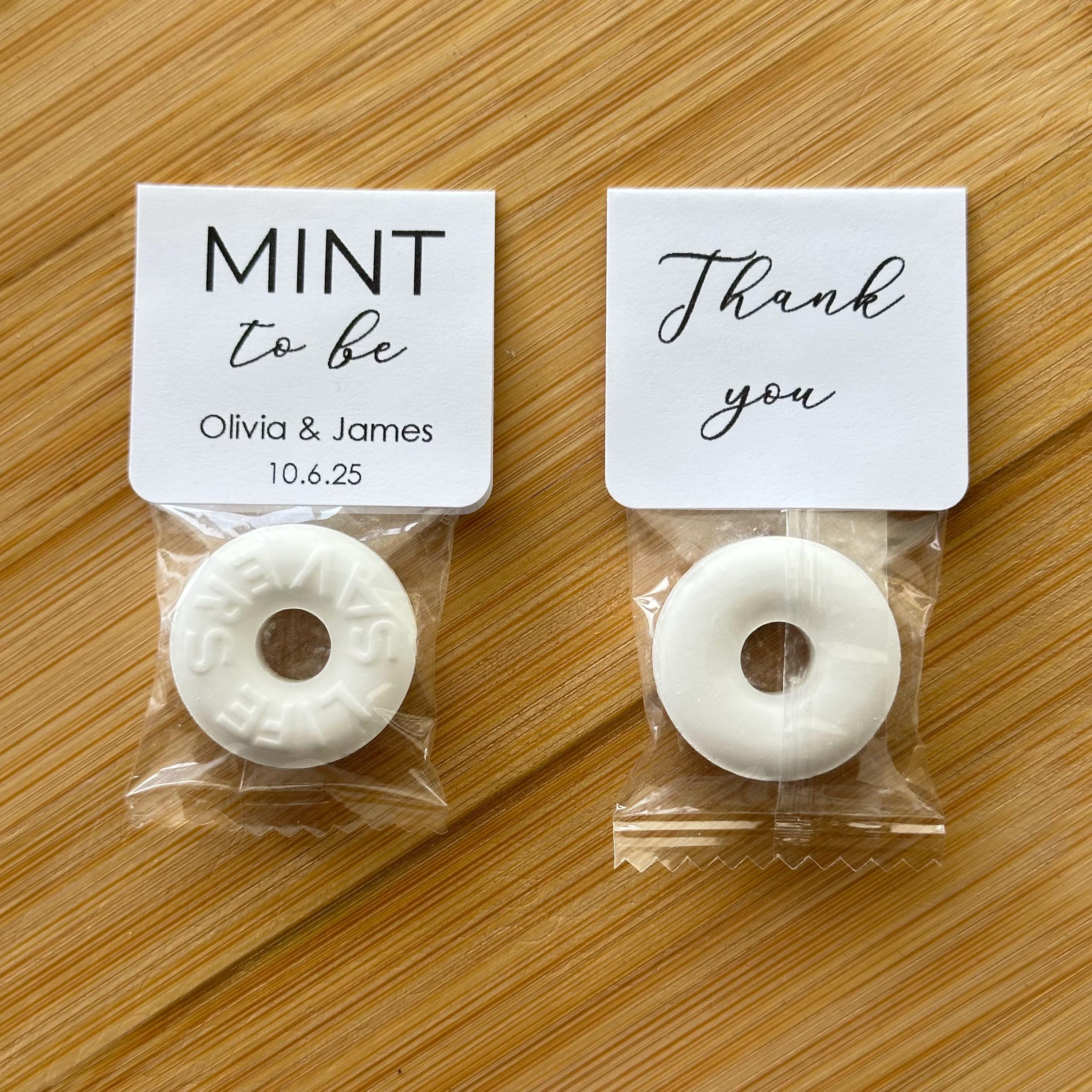 Mint to Be Wedding Favors for Guest in Bulk With Personalized Bride and ...