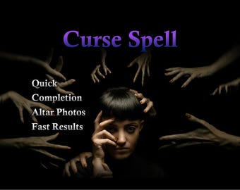 Powerful Curse Spell (Bringing Hardship, Struggle, and Misfortune)