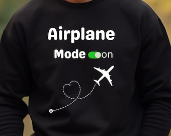 Sudadera con modo avión, ropa de viaje cómoda