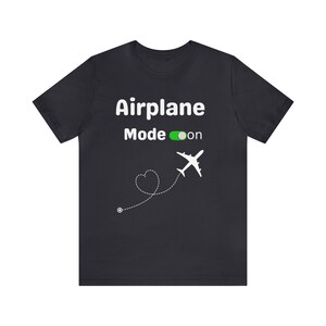 Airplane Mode On T-Shirt, Travel Gift image 9
