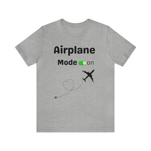 Airplane Mode On T-Shirt, Travel Gift image 7