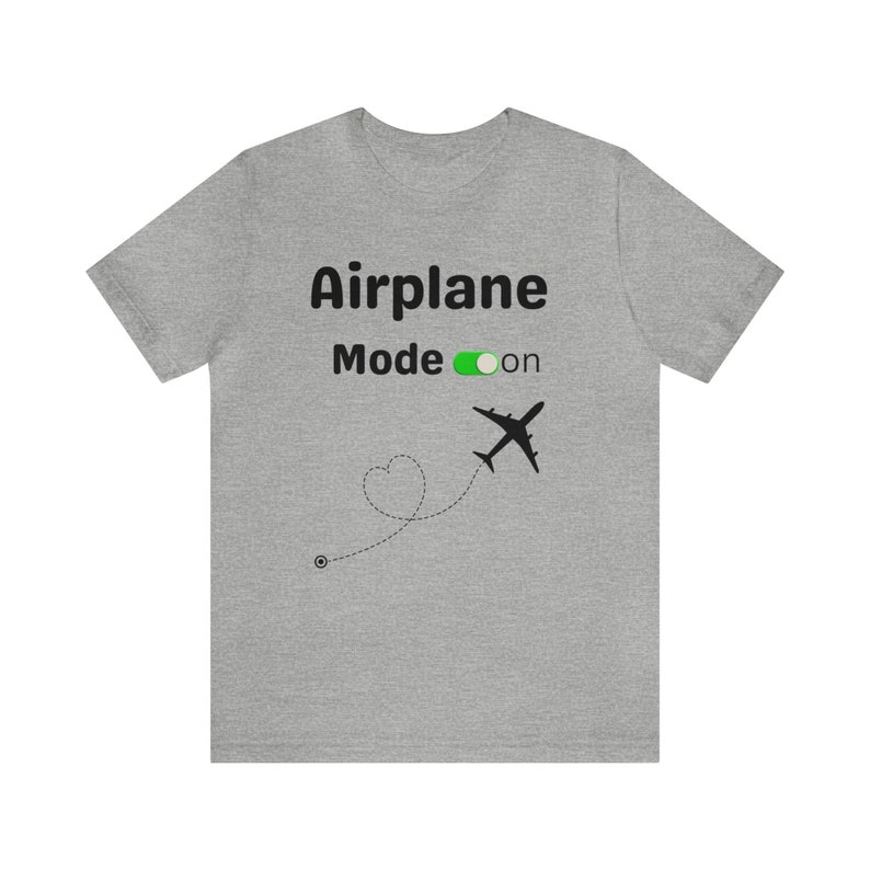 Airplane Mode On T-Shirt, Travel Gift image 7