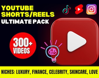 300+ Quiz & Trivia Videos | Viral Social Media Content (Digital Download)