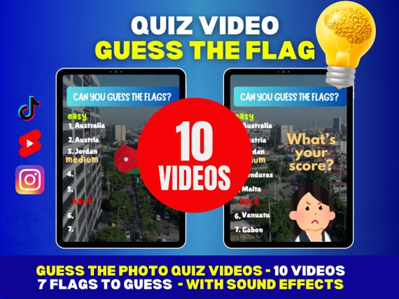 Guess The Flag Trivia Games Shorts Videos | Guess The Flag Trivia Games 10 Videos | Make Money Online with Quiz Channel | Ready to Upload