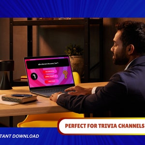 YouTube-video om kändistrivia | Innehåll för sociala medier | Canva-mall och redo att publiceras viralt på YouTube bild 5