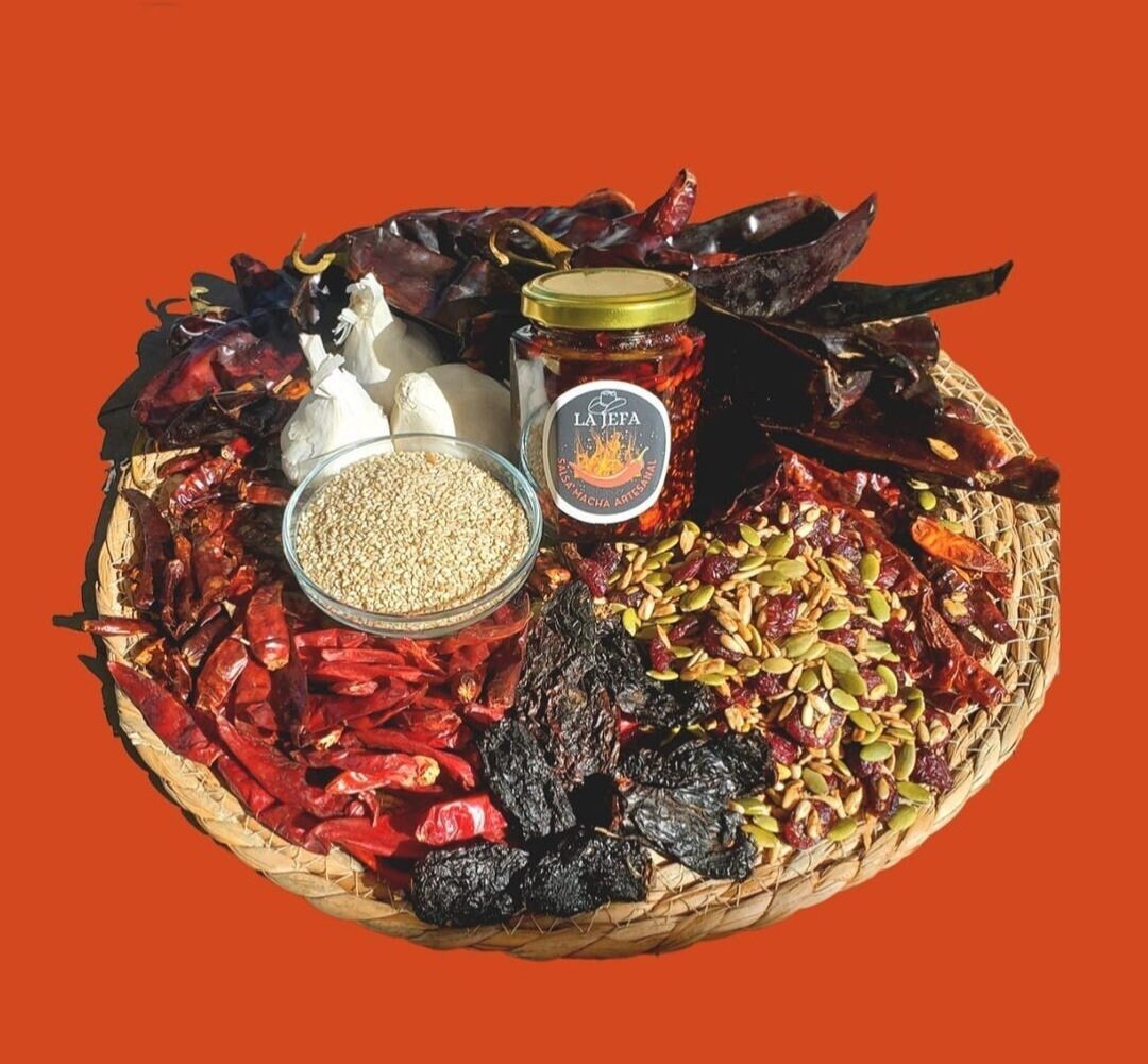 Chili Oil (salsa Macha) - Etsy