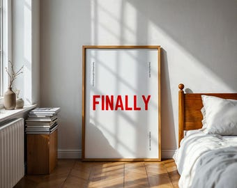Vintage Boxen Kampf Poster Print Endlich A4 / A5 / A3 / A2 - 2002 Retro Moderne Turnhalle Wandkunst