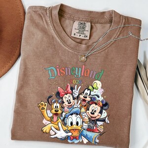 Comfort Colors Disneyland 2026 Shirts, Disneyland Shirts, Disney Vacation T-shirt, Disney Couple Shirt, Disney Clothes, Disney Family zdjęcie 6