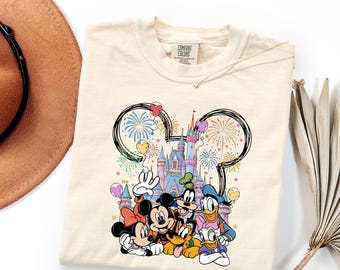 Comfort Colors Disneyland 2026 Shirts, Disneyland Shirts, Disney Vacation T-shirt, Disney Couple Shirt, Disney Clothes, Disney Family
