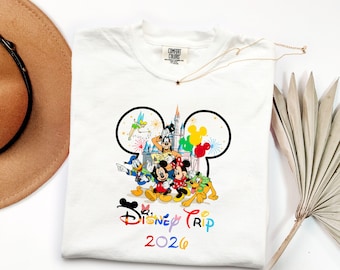 Comfort Colors Disney Trip 2026 Shirts, Disneyland Mickey Shirts, Disney Vacation T-shirt, Disney Couple Shirt, Disney Clothes,Disney Family