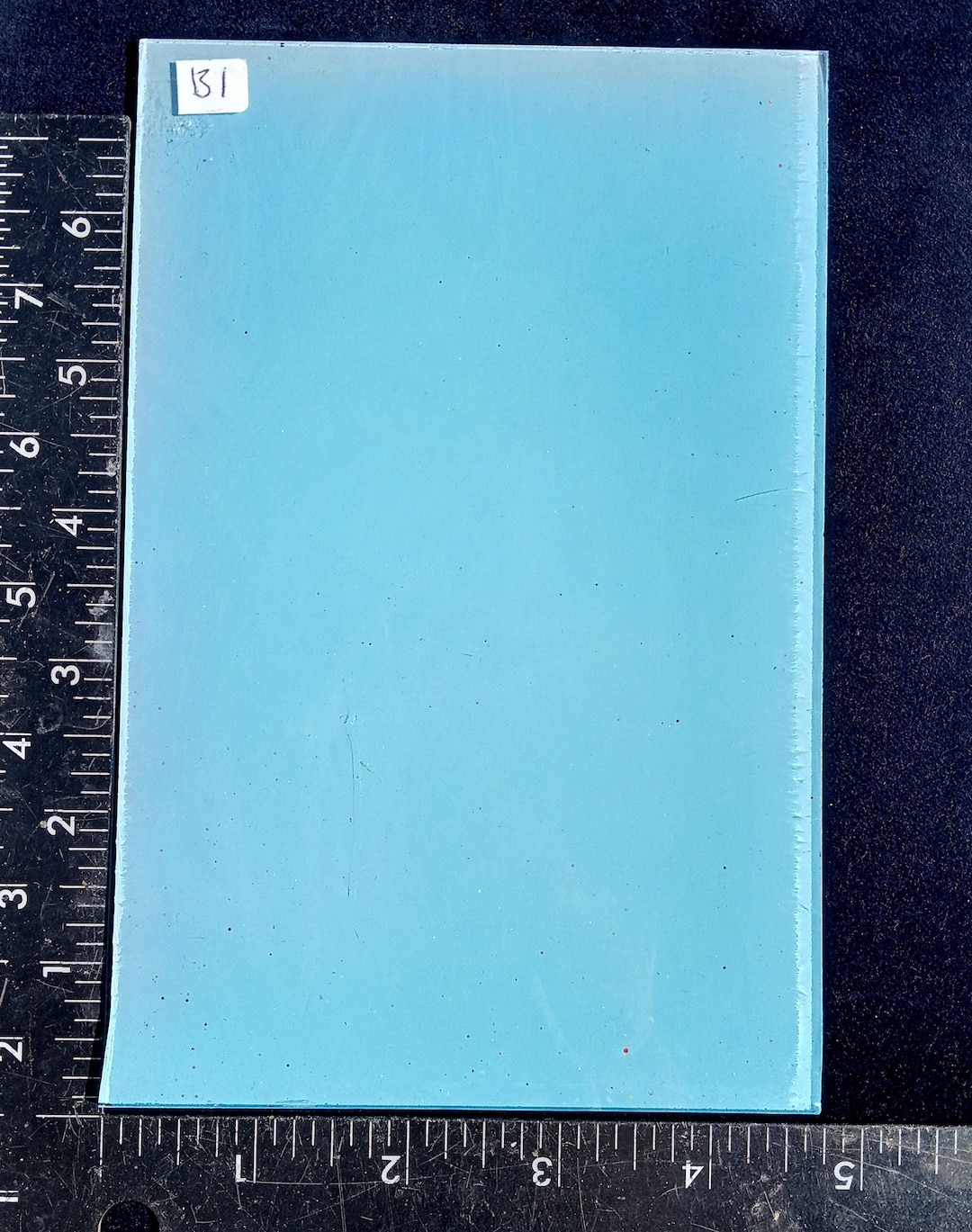 Blue Mosaic Glass Sheet by Makena Tile Opaque for Crafting Etsy