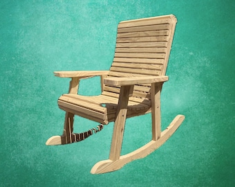 Tropical Rocker – Rocking Chair Plans