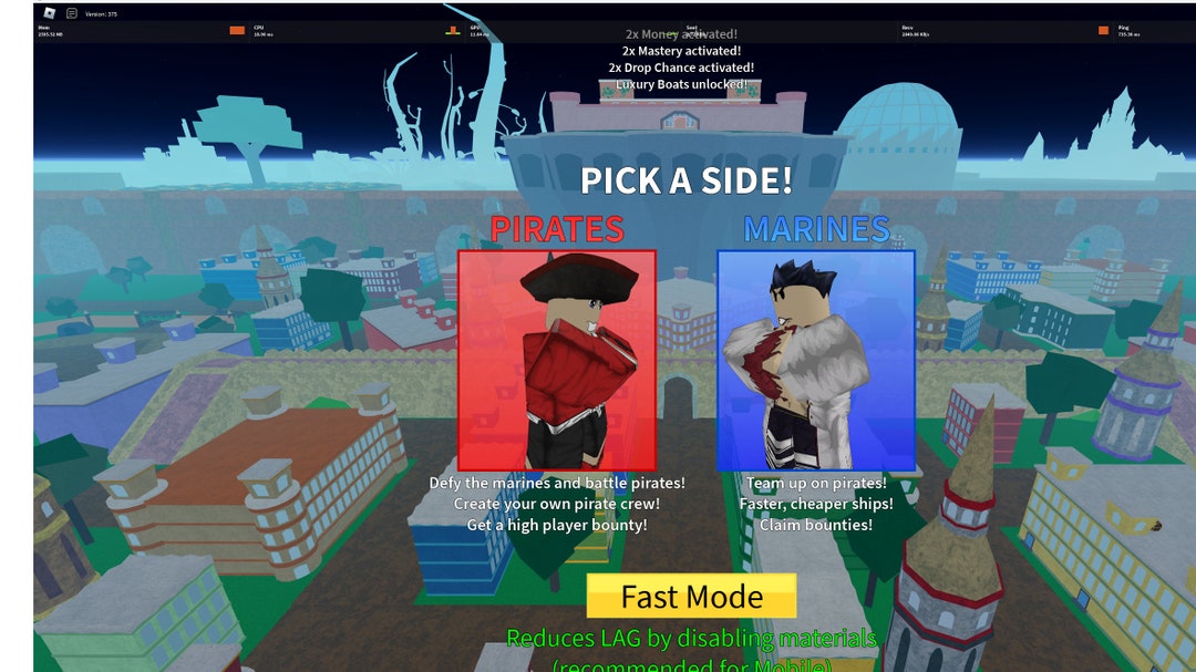 Blox Fruits Compte Perm Kitsune Max Lvl, COMPTE PVP Etsy France