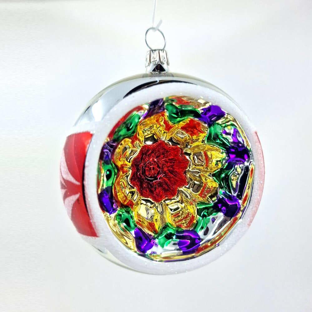 SFERA DI VETRO ELEGANTIA BIZZOTTO ORO 8 CM