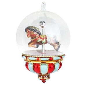 Globo con Cavallo di una Giostra Komozja Family