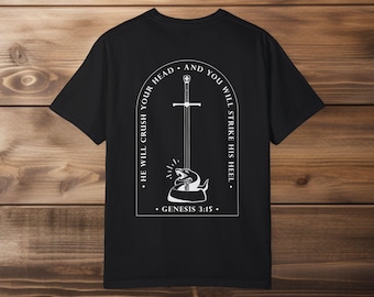 Seed vs Serpent Tee: Comfort Colors Christian T-Shirt