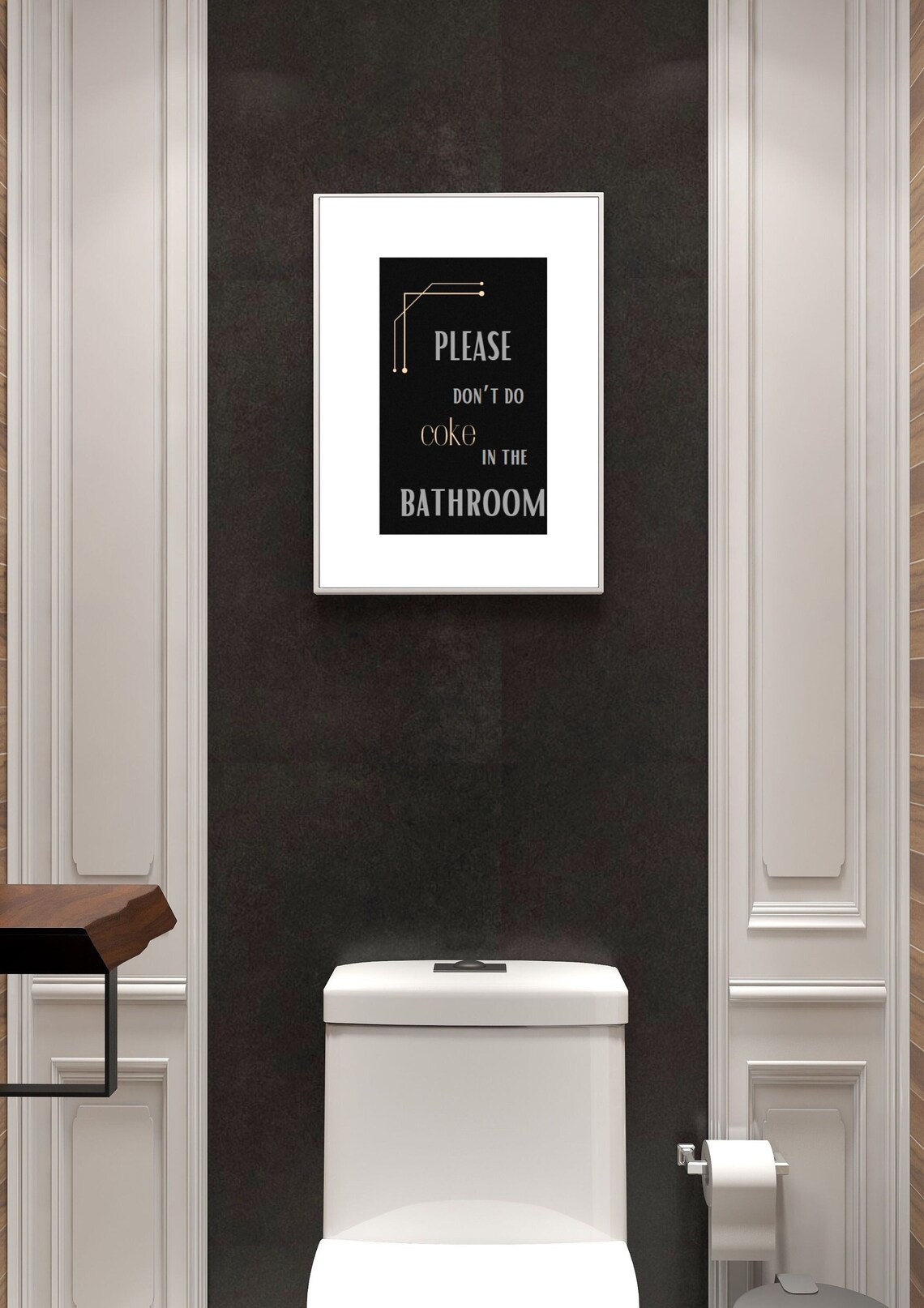 Bathroom Wall Decor Funny Black Wall Art Black Bathroom Home Decor